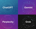 Gemini、ChatGPT、Grok 和 Perplexity（图片来源：Gemini）