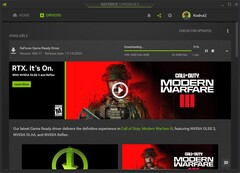 NvidiaGeForce Game Ready Driver 546.17 在GeForce Experience 3.27 中下载(来源:Own)