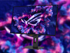 ROG Strix OLED XG27AQWMG 是使用 LG 全新 280 Hz 主串联 OLED 面板的三款游戏显示器之一。(图片来源：华硕）