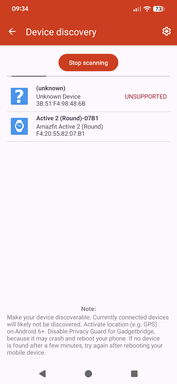Gadgetbridge 发现手表