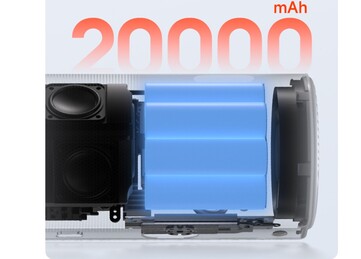 MoGo 4 系列配备 20,000mAh 电池。(图片来源：Xgimi）