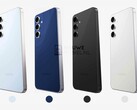 Galaxy S25 FE 的四种上市颜色。(图片来源：Nieuwe Mobiel）