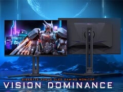 与某些同类产品不同，Aorus FO27Q5P 配备了一对 5 W 扬声器。(图片来源：技嘉）