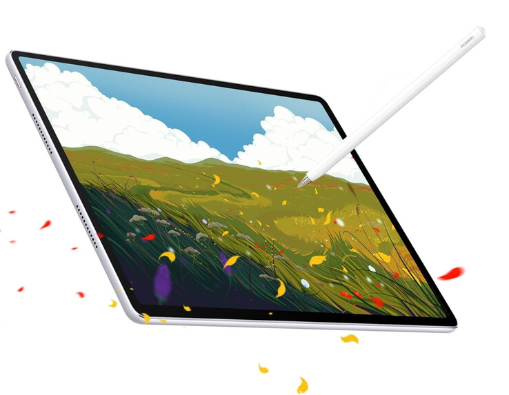 MatePad 12 X 重 555 克，厚度仅为 5.9 毫米（图片来源：华为）