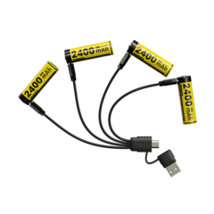 Nitecore 的可充电 NH2400 锂离子电池（图片来源：Nitecore）