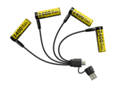 Nitecore 的可充电 NH2400 锂离子电池（图片来源：Nitecore）