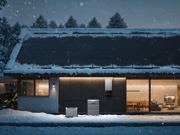 Anker Solix E10 智能混合家庭备份解决方案。(图片来源:Anker)