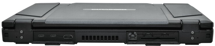 2 x Thunderbolt 4、HDMI、RJ45-LAN、SIM 卡读卡器（选配）、microSD-Steckplatz、智能卡读卡器（选配）