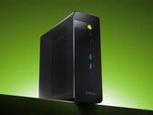 Evo-X5 Pro 比 Minisforum MS-S1 Max-P495 便宜一些。图示：展示这款迷你 PC 正面的宣传图片。