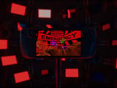 更新后的“Indie Fears”合集收录了去年礼包中的大部分游戏。图为：运行《Mouthwashing》的 Steam Deck（经编辑）。