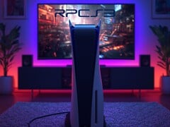 PS5 上显示的 RPCS3 PS3 模拟器