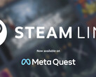 Steam Link 是在最新 Quest VR 头显上玩 Steam VR 游戏的另一种方式。(图片来源：Valve 和 Meta - 已编辑）