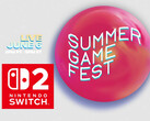 带有 Switch 2 徽标的 2025 年夏季游戏节横幅（图片来源：Steam、任天堂美国公司，有编辑）。