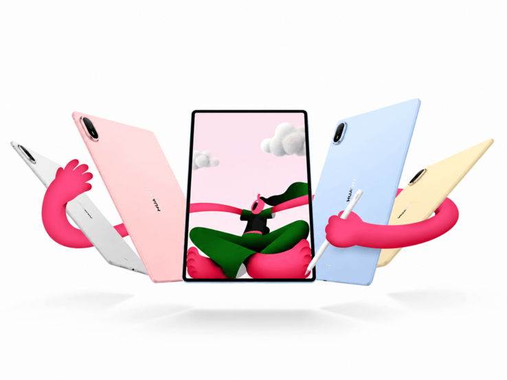 华为 MatePad Air 的配色方案与设计