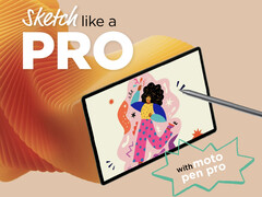 Moto Pad 60 Pro 暂时只有一种配色。(图片来源：摩托罗拉）