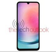 Galaxy A24--浅绿色。(图片来源：Thetechoutlook)