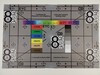 A photo of our test chart taken with the 10 MP camera