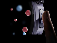 华为的预告短片中可以看到两个 LED 传感器。(图片来源：华为） 