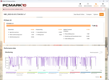 PCMark 10的主电源操作