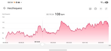 心率测量 华为 GT Runner 2 手表