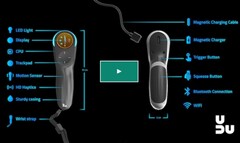 UDU CONSOLE无线游戏控制器（来源：UDU）。