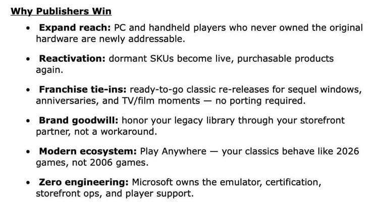 Xbox 向下兼容计划