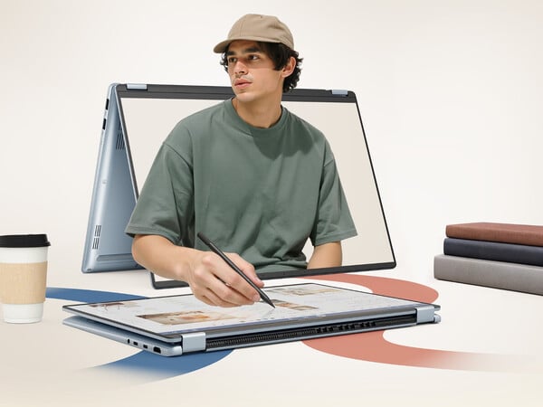 华硕新款 Vivobook Flip 笔记本电脑一览。