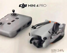 大疆创新 Mini 4 Pro 零售包装。(图片来源：@Quadro_News - 已编辑）