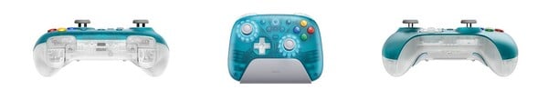 N64 8bitDo Ultimate 2 无线手柄 N64 版采用了双色设计。