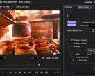 Adobe Premiere Pro 25.5 中新增的 90 多种 GPU 加速实时特效可帮助电影剪辑师更快地为影片添加创意特效。(图片来源：Adobe）