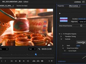 Adobe Premiere Pro 25.5 中新增的 90 多种 GPU 加速实时特效可帮助电影剪辑师更快地为影片添加创意特效。(图片来源：Adobe）