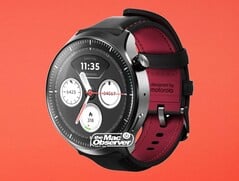Moto Watch Ultra 采用防泼溅的不锈钢表壳。