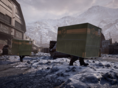 两名玩家在《合金装备三角洲》食蛇者猎狐多人模式中潜行 图片来源：Konami 网站