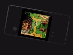 GKD 下一款横向游戏掌上设备的近似外观。(图片来源：GKD via Neon Rabbit）