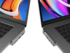 新的 MegaHub 扩展坞解决方案可用于扩展Apple MacBook Pro 的存储空间（图片来源：Fonecyc）。