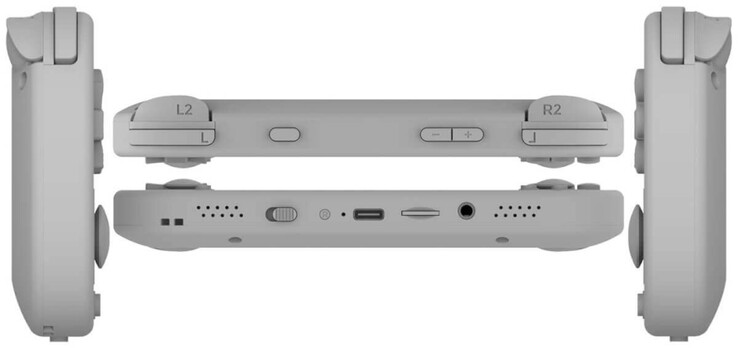 多角度拍摄的 TrimUI Smart Pro S。(图片来源:百度)