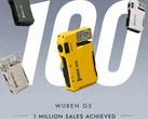 黄色 Wuben G5 EDC 手电筒