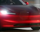 2024 款 Model 3 前大灯（图片：特斯拉/YT）