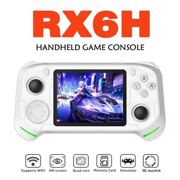 Game Cosole RX6H 于今年 2 月发布,但内存较小,处理器性能较弱。(图片来源:游戏机)