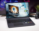 配备 AMD Ryzen 9 9955HX 和 NvidiaGeForce RTX 5070 Ti 图形处理器的 Chuwi Gamebook（图片来源：Notebookcheck）