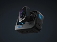 新发布的 GoPro Hero 12 Black 和(可选)Max Lens Mod 2.0(图片来源:GoPro)