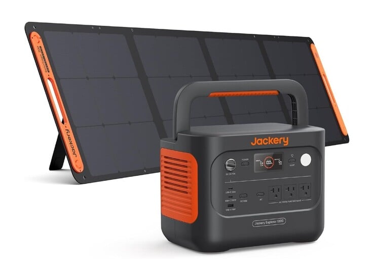 Jackery Explorer 1000 V2 有一个内置灯(图片来源:Jackery)