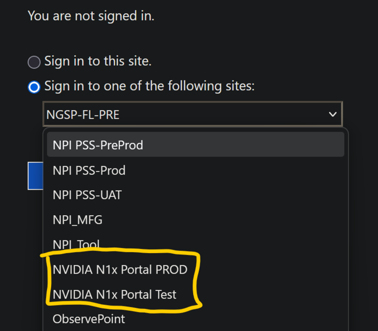 联想 ADFS 网站上的 Nvidia N1X