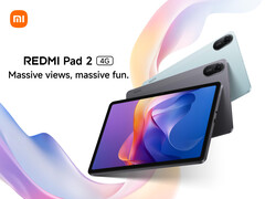 红米 Pad 2 上市时至少有两种颜色可供选择。(图片来源：小米）