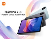 红米 Pad 2 上市时至少有两种颜色可供选择。(图片来源：小米）