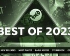 Steam 的 "2023 年度最佳游戏 "包括一系列在 Steam Deck 上经过验证的优秀游戏（图源：Steam）