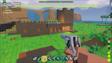 图为:《PixARK》的游戏画面截图。