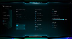 Predator Bifrost - OSD 设置
