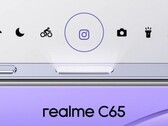 C65 预告片。(来源：Realme）