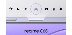 C65 预告片。(来源：Realme）